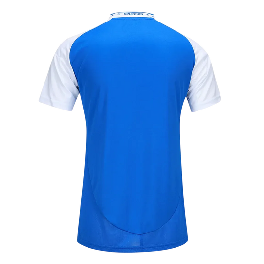 Camisa Cruzeiro Home 25/26 Torcedor Adidas Feminina - Azul e Branca