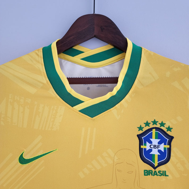 Brazil Nike Women's National Team Shirt - Yellow - Concept Yellow Rio