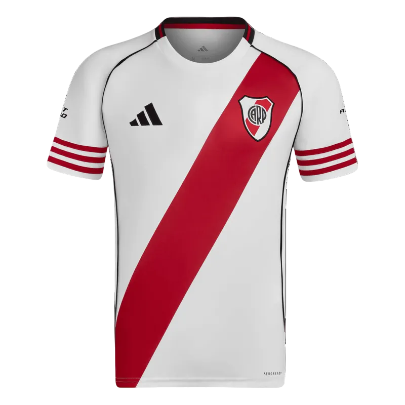 Camisa River Plate Home 25/26 Torcedor Adidas Masculina - Branca