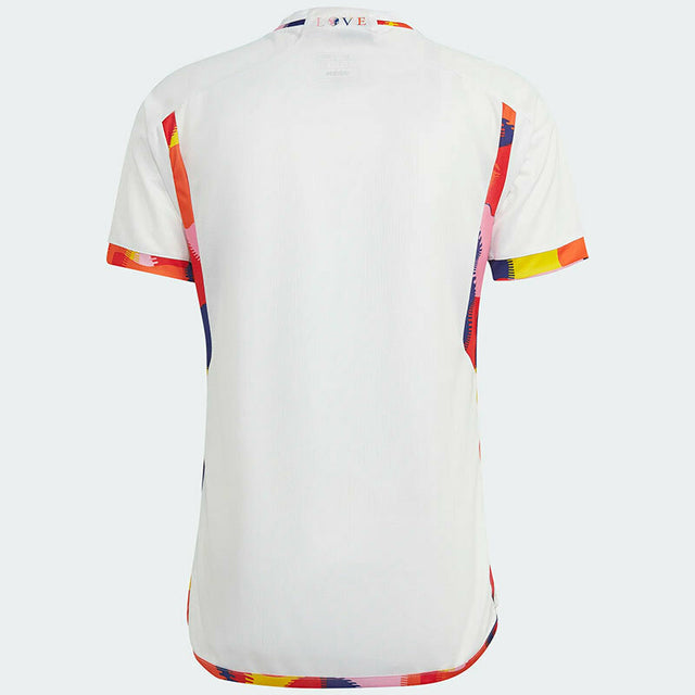 Camisa Seleção Bélgica II 2022 Adidas - Branco