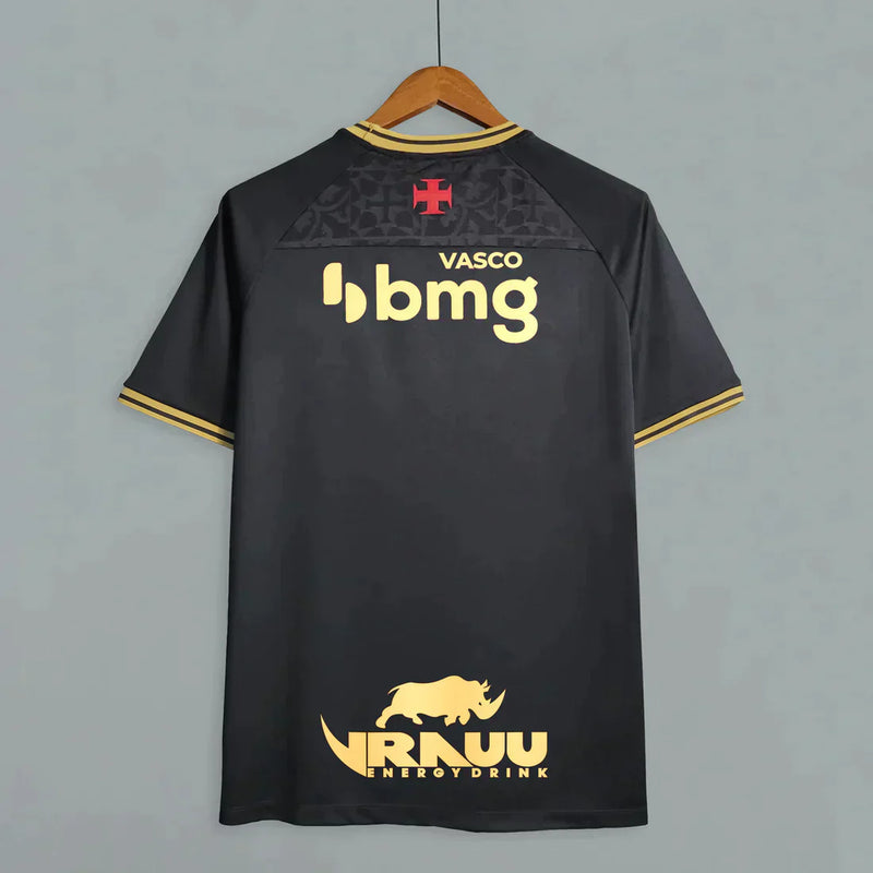 Camisa Vasco III [Com Patrocínio] 22/23 Kappa - Preto