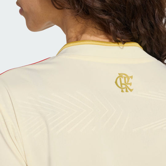 Camisa Flamengo Third 25/26 s/n° Torcedor Adidas Feminina - Creme