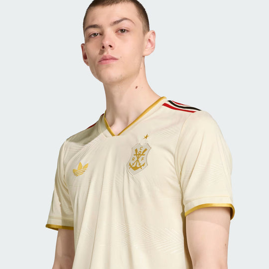 Camisa Flamengo Third 25/26 s/n° Torcedor Adidas Masculina - Creme