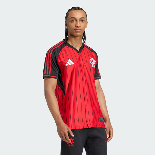 Camisa Flamengo US PACK 25/26 Adidas Masculina - Vermelha