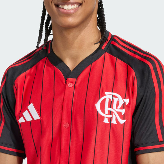 Camisa Flamengo US PACK 25/26 Adidas Masculina - Vermelha