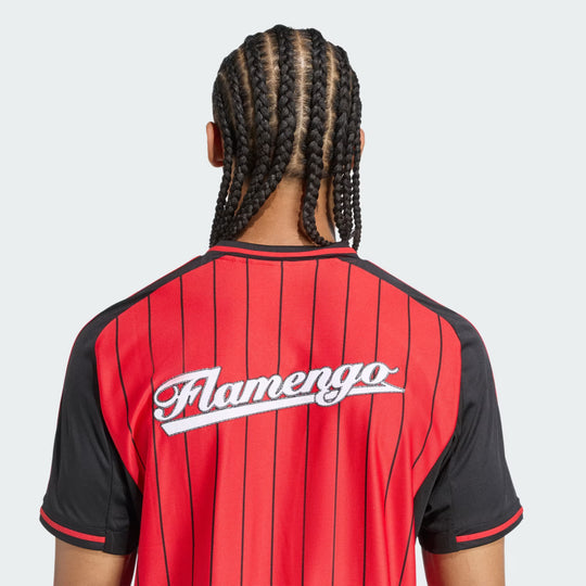 Camisa Flamengo US PACK 25/26 Adidas Masculina - Vermelha