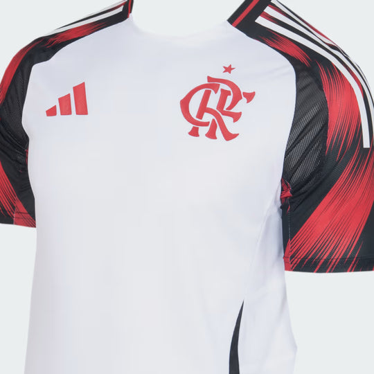 Camisa Flamengo Away 25/26 Jogador Adidas Masculina - Branca