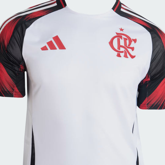Camisa Flamengo Away 25/26 Jogador Adidas Masculina - Branca