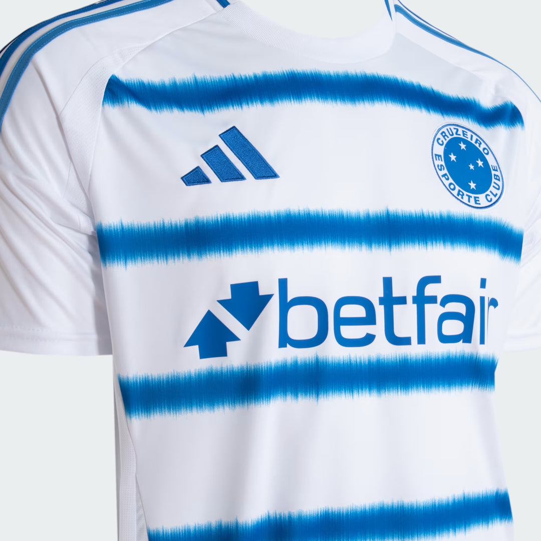 Camisa Cruzeiro Away 25/26 Torcedor Adidas Masculina - Branca