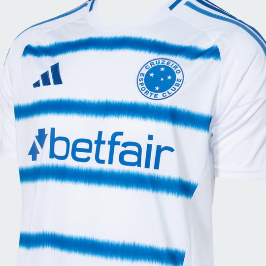 Camisa Cruzeiro Away 25/26 Torcedor Adidas Masculina - Branca