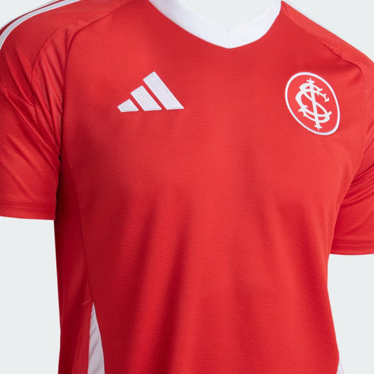 Camisa Internacional Home 25/26 Torcedor Adidas Masculina - Vermelha e Branca