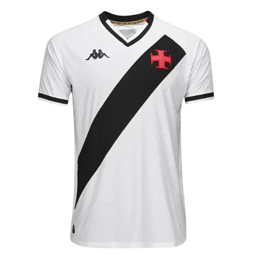 Camisa Vasco Home 25/26 s/n° Torcedor Kappa Masculina - Branca