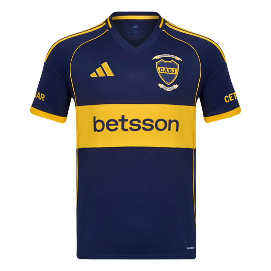 Camisa Boca Juniors Home 25/26 Torcedor Adidas Masculina - Azul