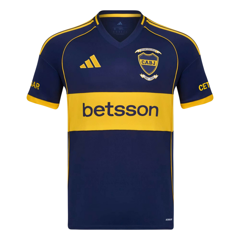 Camisa Boca Juniors Home 25/26 Torcedor Adidas Masculina - Azul