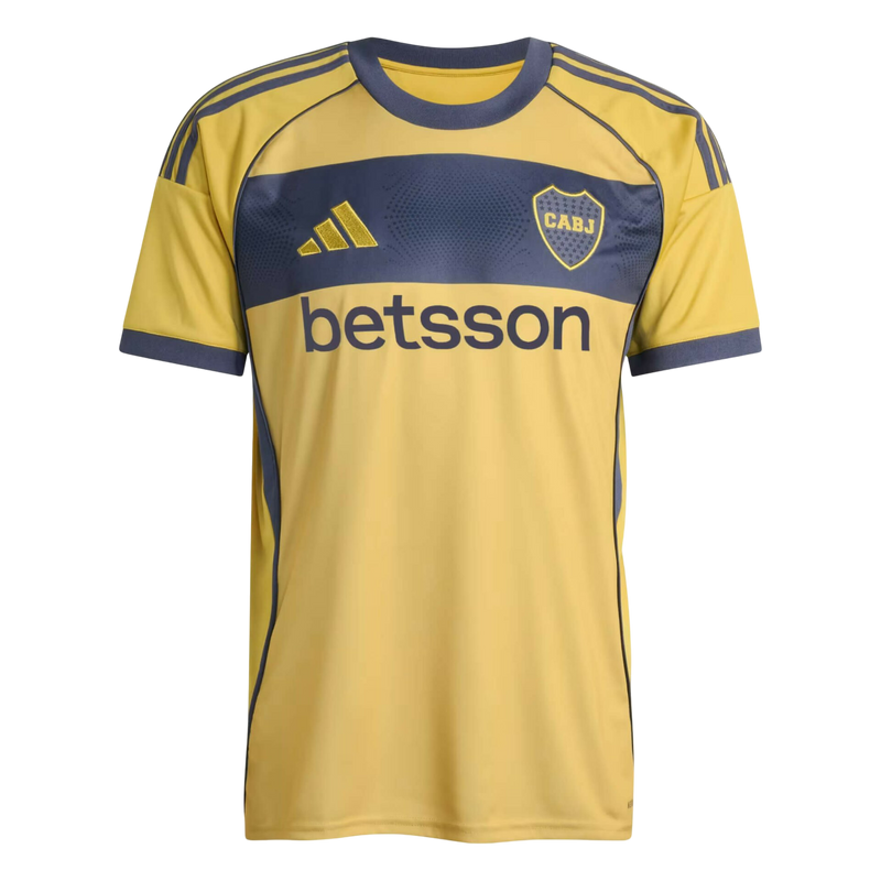 Camisa Boca Juniors Away 25/26 Torcedor Adidas Masculina -Amarela