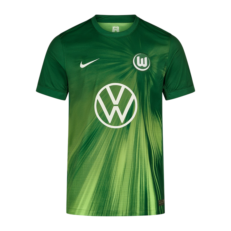 Camisa Wolfsburg Home 25/26 Torcedor Nike Masculino - Verde