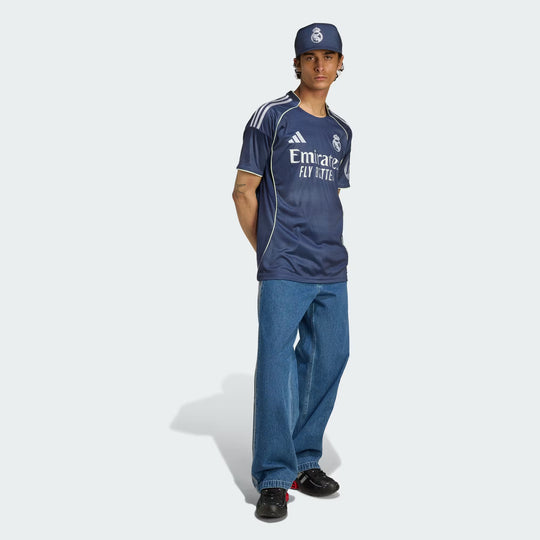 Camisa Real Madrid Away 25/26 s/n° Torcedor Adidas Masculina - Azul Marinho