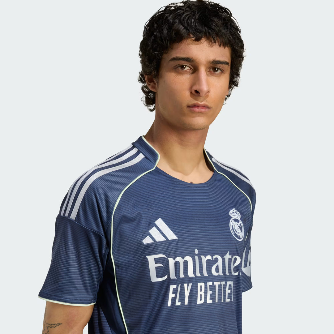 Camisa Real Madrid Away 25/26 s/n° Torcedor Adidas Masculina - Azul Marinho