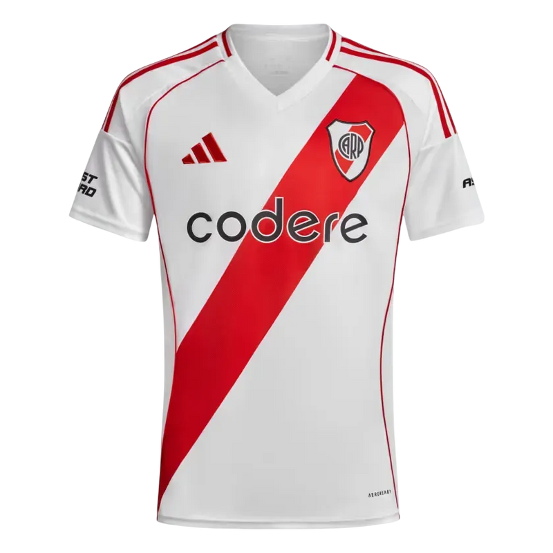 Camisa River Plate Home 24/25 Torcedor Adidas Masculina - Branca