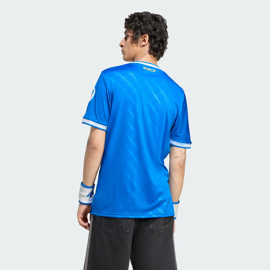 Camisa Real Madrid Third 25/26 s/n° Torcedor Adidas Masculina - Azul