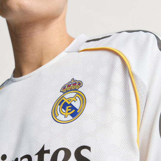 Camisa Real Madrid Home 25/26 Jogador Adidas Masculina - Branca