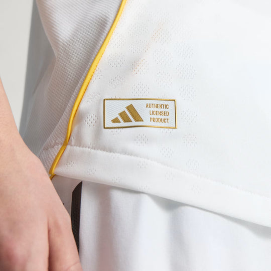 Camisa Real Madrid Home 25/26 Jogador Adidas Masculina - Branca