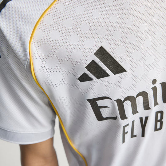Camisa Real Madrid Home 25/26 Jogador Adidas Masculina - Branca