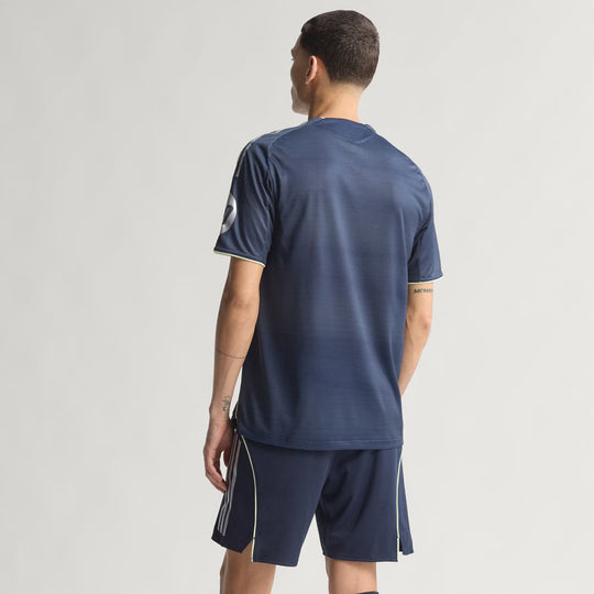 Camisa Real Madrid Away 25/26 Jogador Adidas Masculina - Azul Marinho