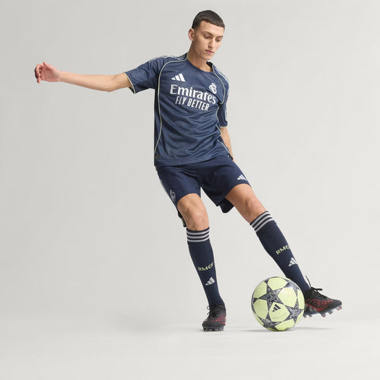 Camisa Real Madrid Away 25/26 Jogador Adidas Masculina - Azul Marinho