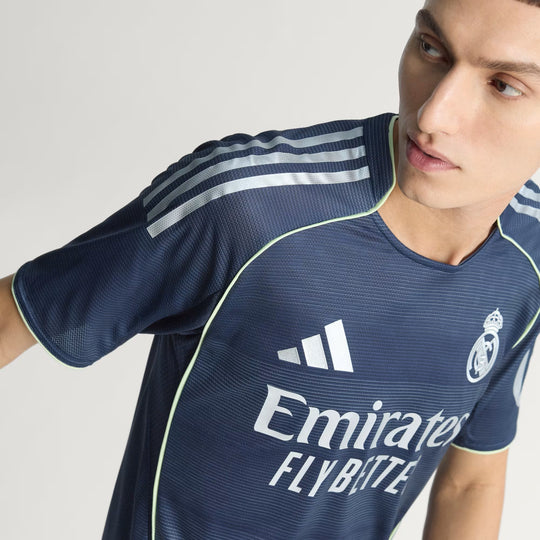 Camisa Real Madrid Away 25/26 Jogador Adidas Masculina - Azul Marinho