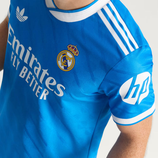 Camisa Real Madrid Third 25/26 Jogador Adidas Masculina - Azul