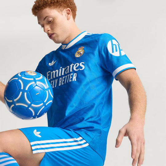 Camisa Real Madrid Third 25/26 Jogador Adidas Masculina - Azul