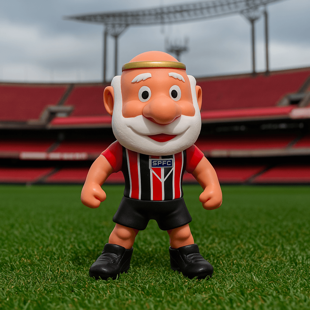 Mascote São Paulo  O Santo Tricolor Camisa 2