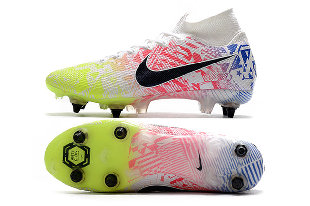 Chuteira Campo Nike Mercurial Superfly 7 Elite SG-PRO Anti Clog Colored - Cano Alto