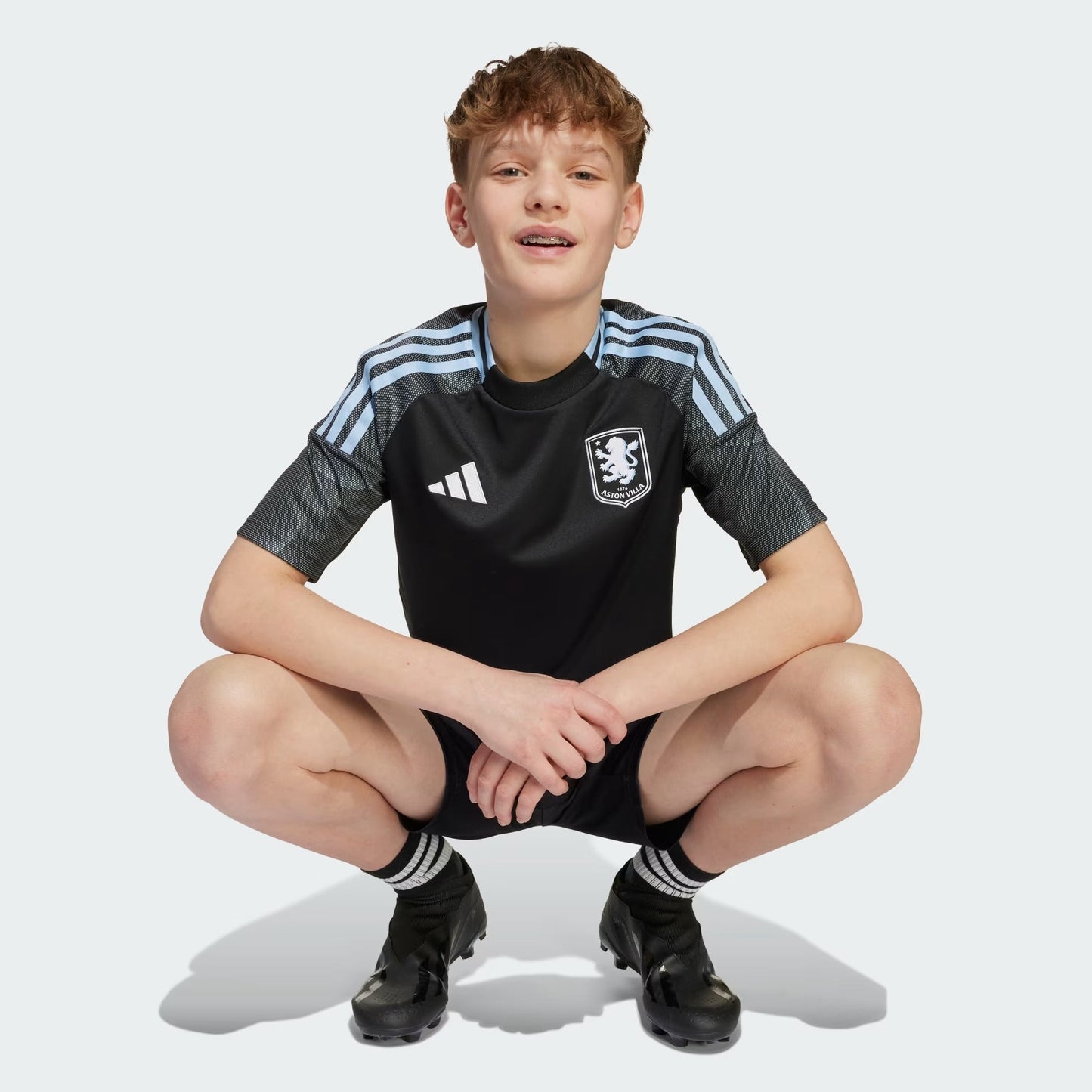 Conjunto Infantil Adidas Aston Villa 2025/26 II