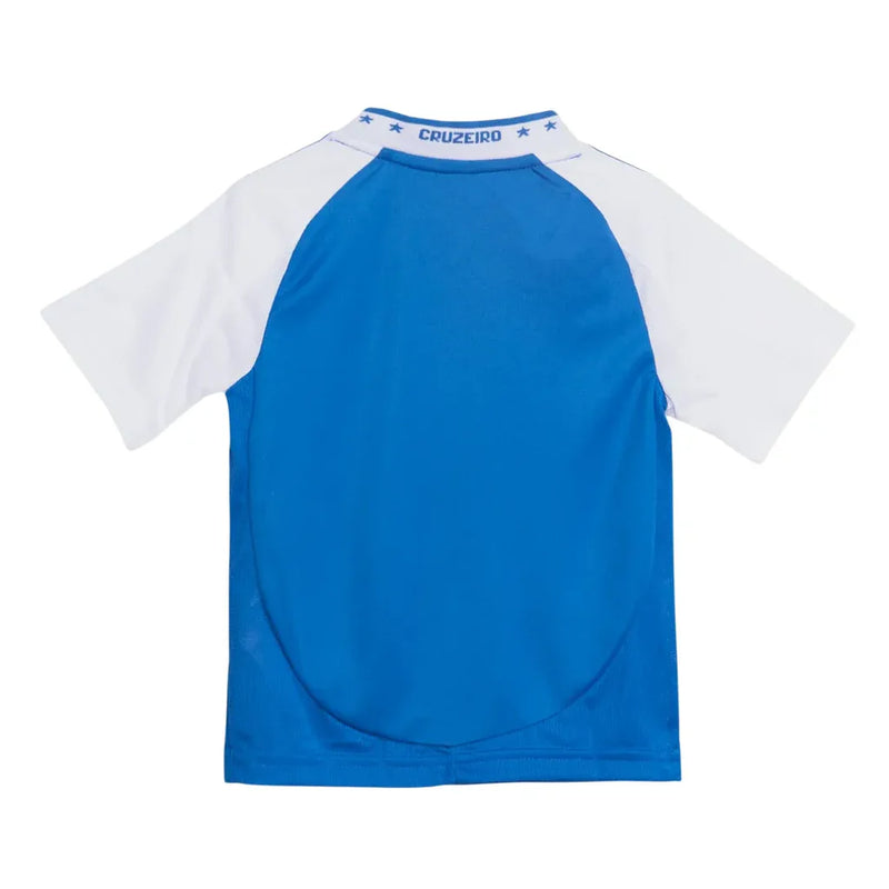 Conjunto Infantil Cruzeiro Home 24/25 Adidas - Azul