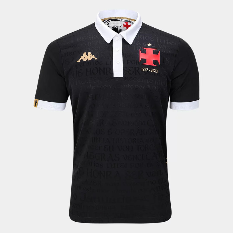 Camisa Vasco III 23/24 Kappa - Preto