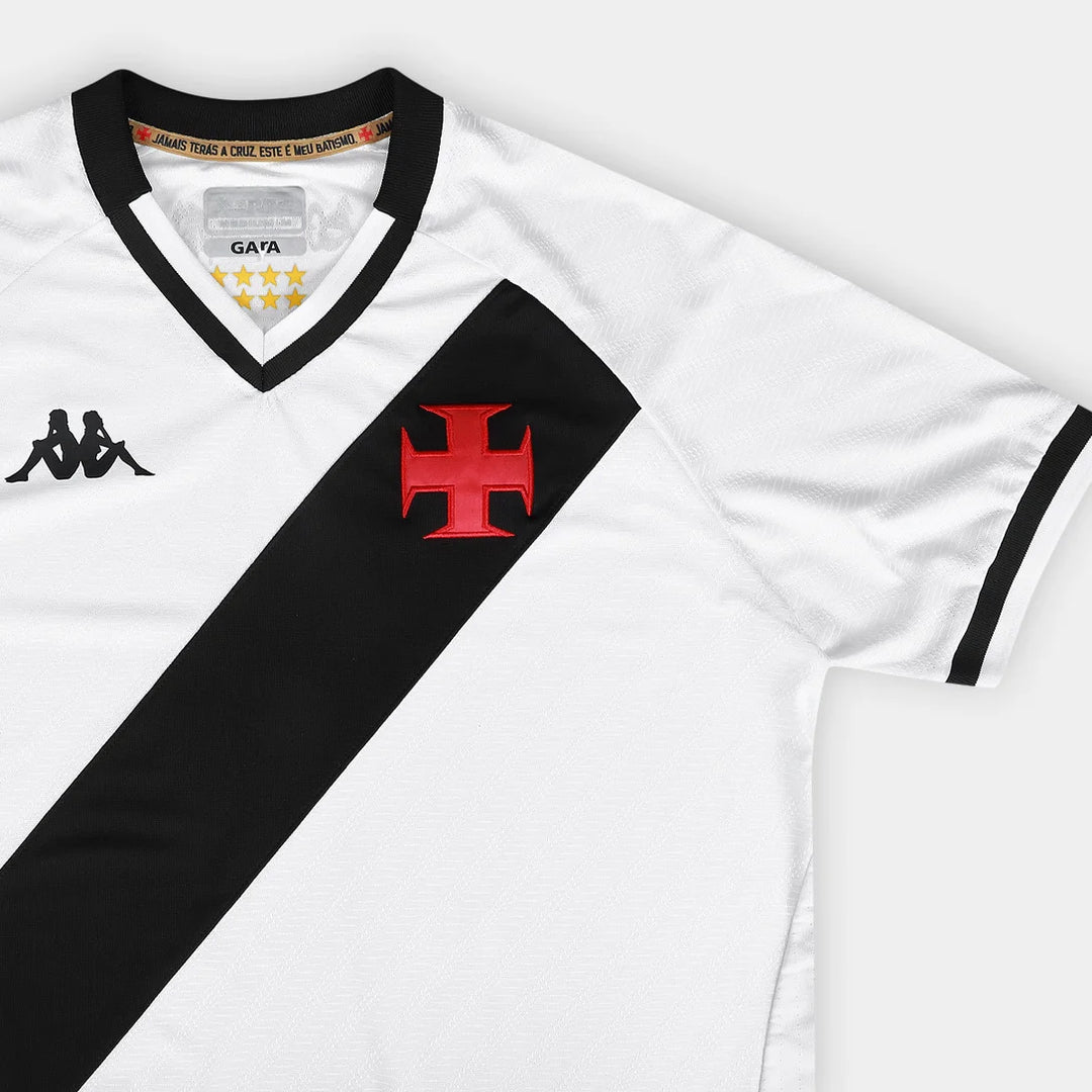 Camisa Vasco da Gama Away 25/26 s/n° Torcedor Adidas Masculina - Branca