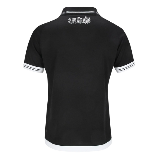 Camisa Vasco da Gama Home 25/26 s/n° Torcedor Kappa Feminina - Preta