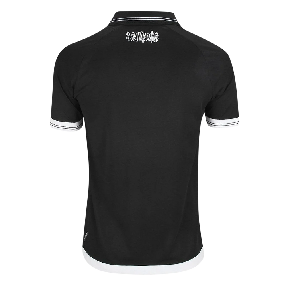 Camisa Vasco da Gama Home 25/26 s/n° Torcedor Kappa Masculina - Preta
