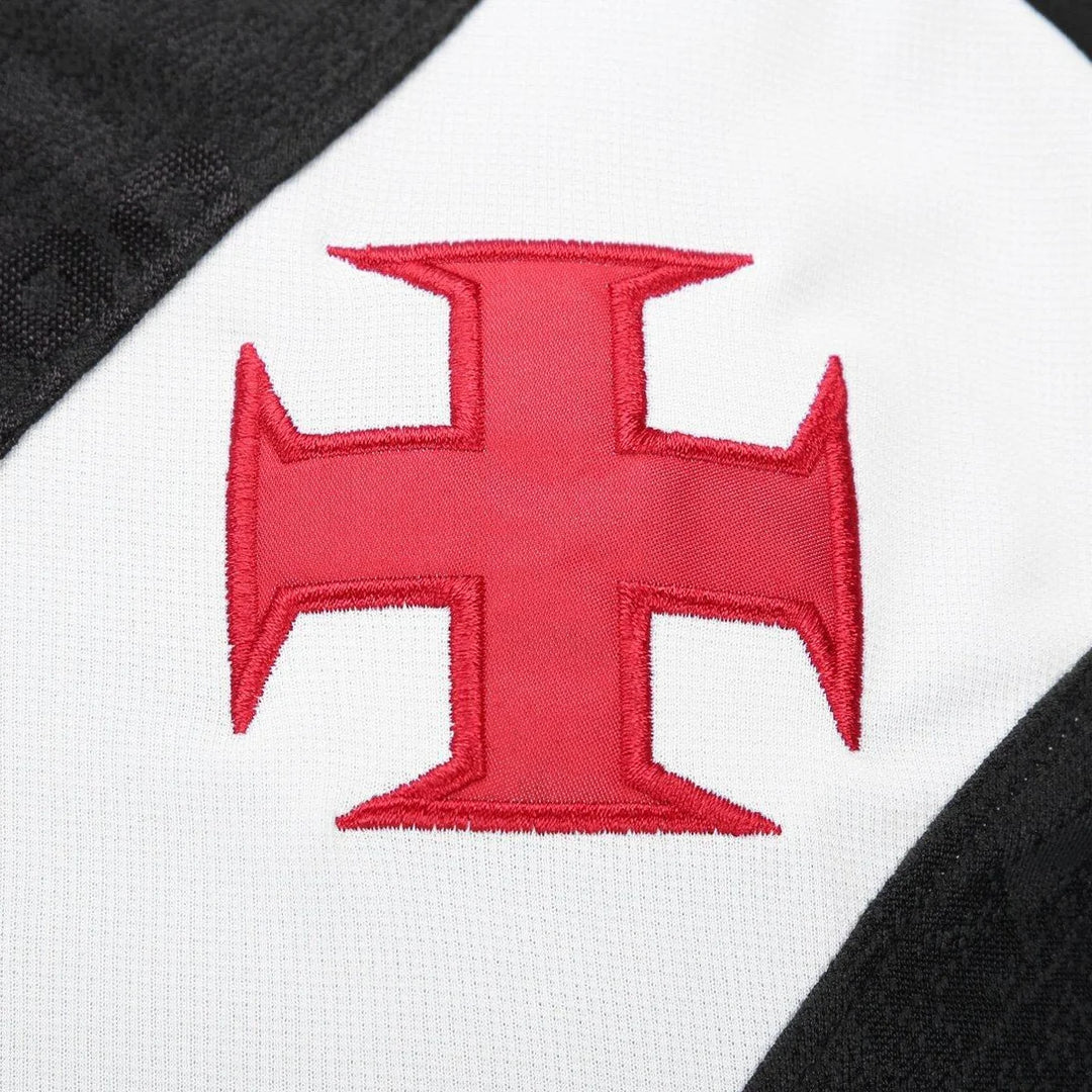 Camisa Vasco da Gama Home 25/26 s/n° Torcedor Kappa Feminina - Preta