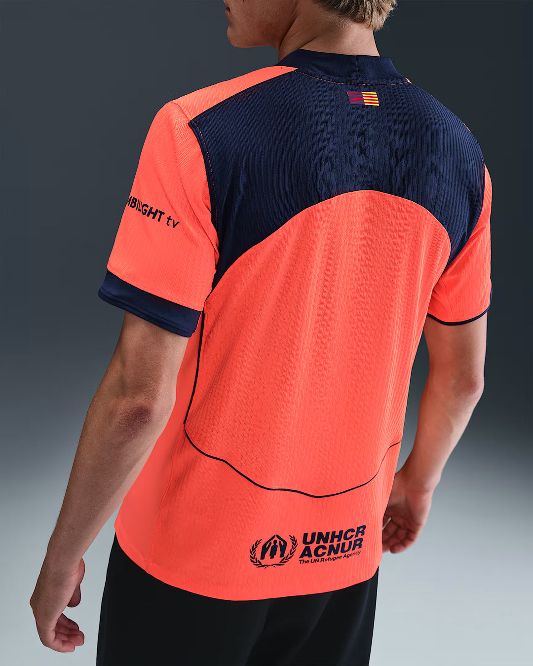 Camisa Barcelona Third 25/26 Jogador Nike Masculina - Bege