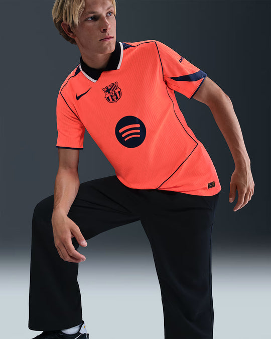 Camisa Barcelona Third 25/26 Jogador Nike Masculina - Bege