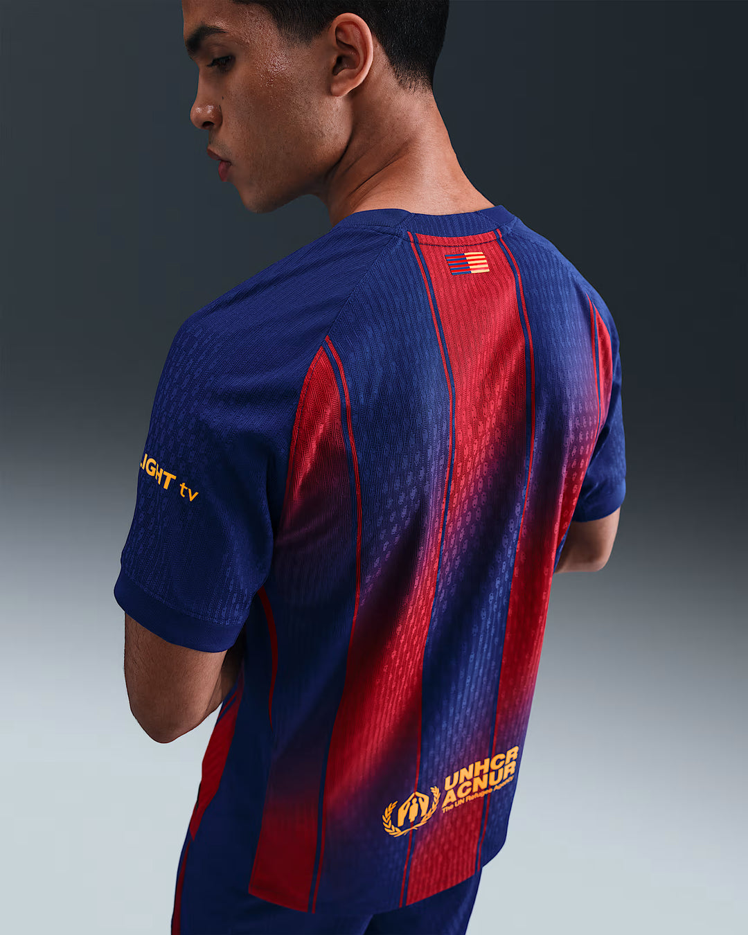 Camisa Barcelona Home 25/26 Jogador Nike Masculina - Grená