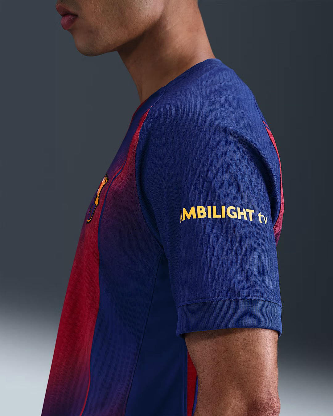 Camisa Barcelona Home 25/26 Jogador Nike Masculina - Grená