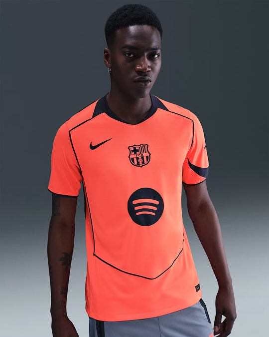 Camisa Barcelona Third 25/26 s/n° Torcedor Nike Masculina - Laranja