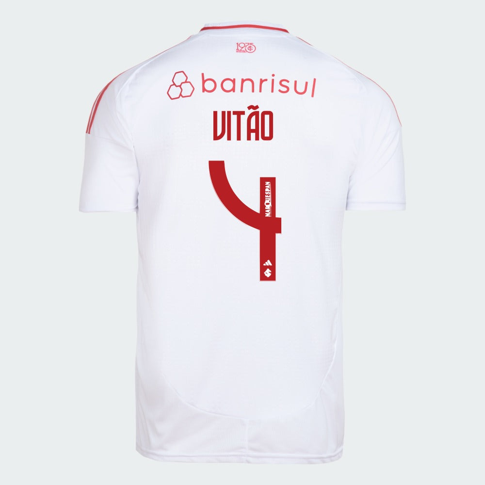 Camisa Adidas Internacional 2025/26 II VITÃO N° 4