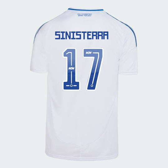 Camisa Adidas Cruzeiro 2025/26 II SINISTERRA N° 17