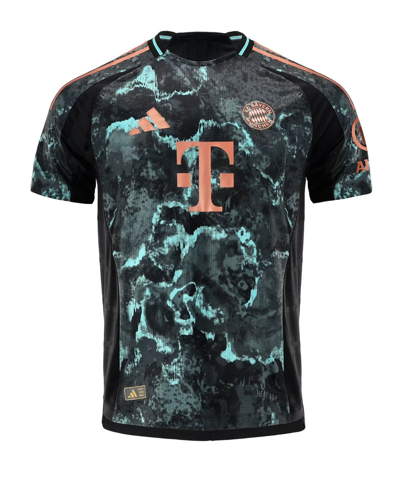 Camisa Bayern de Munique Away 24/25 s/n° Torcedor Masculino - Preta