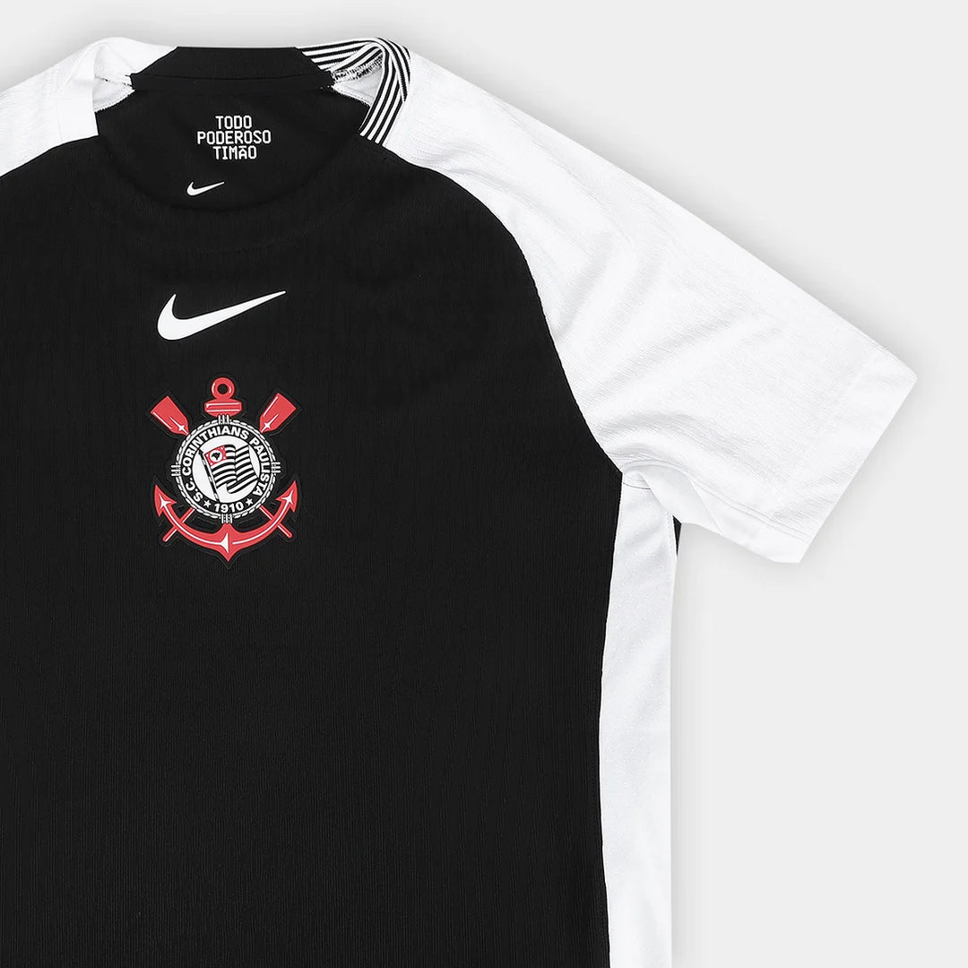 Camisa Corinthians Away 25/26 Jogador Nike Masculina - Preta
